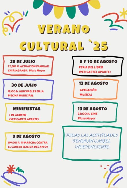 VERANO CULTURAL 2025