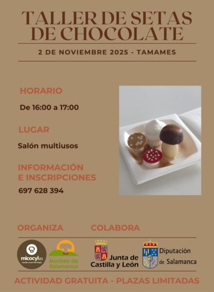 Micología en Tamames. TALLER para niños y niñas